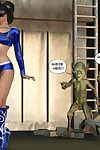 D Tentakel und Alien Vergewaltigung - Teil 2