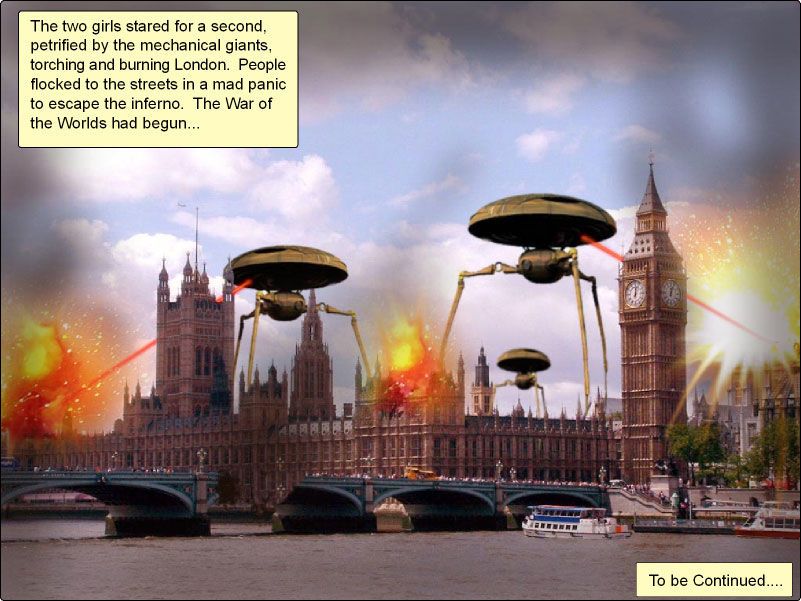 The war of the worlds chp 1-7 - part 2