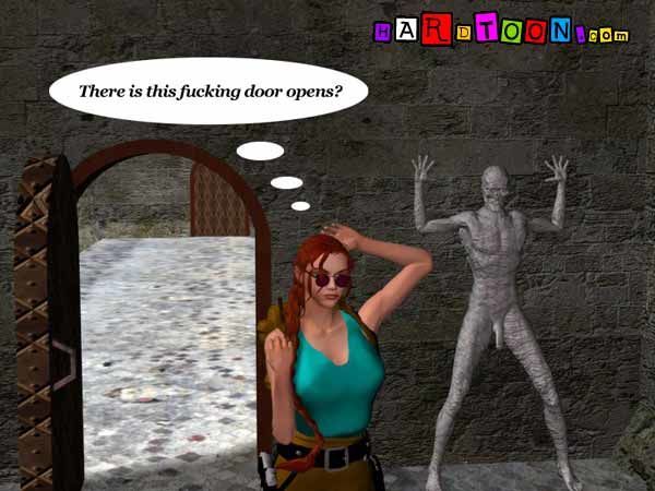 Lara Croft był zgwałcona :W: mumio (3d)