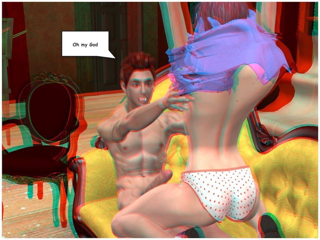 [Vger] Posing for my mother (3d anaglyph version] - part 3