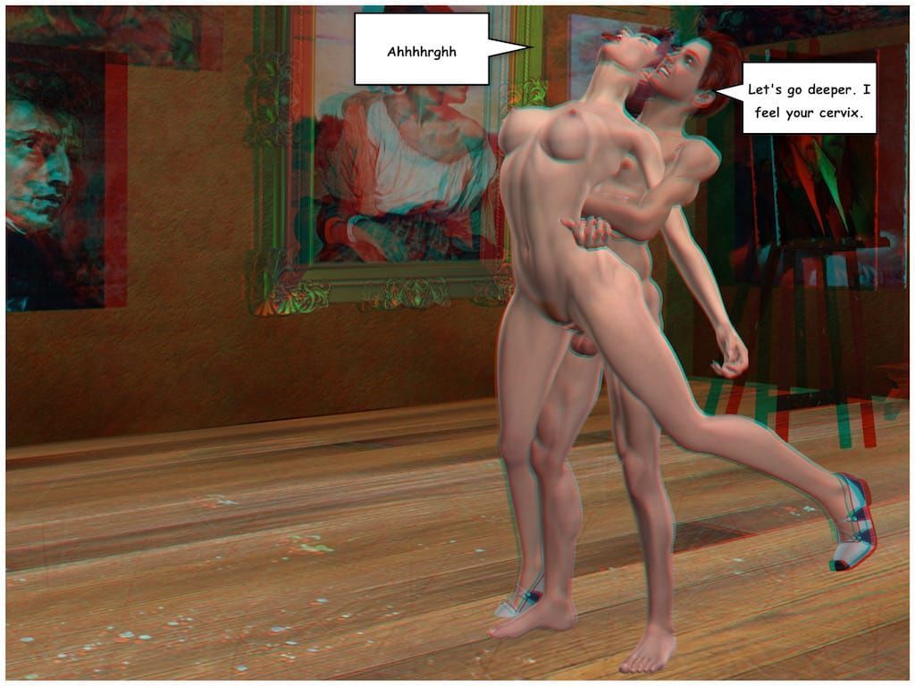 [Vger] Posing for my mother (3d anaglyph version] - part 5