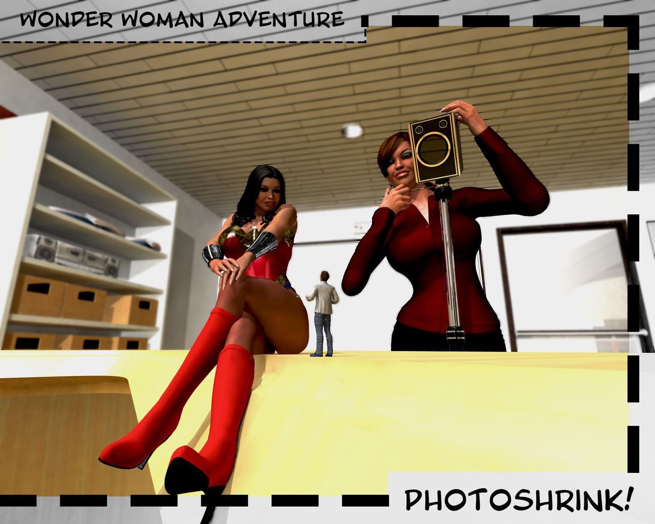 Wonder Woman Adventure - PhotoShrink!