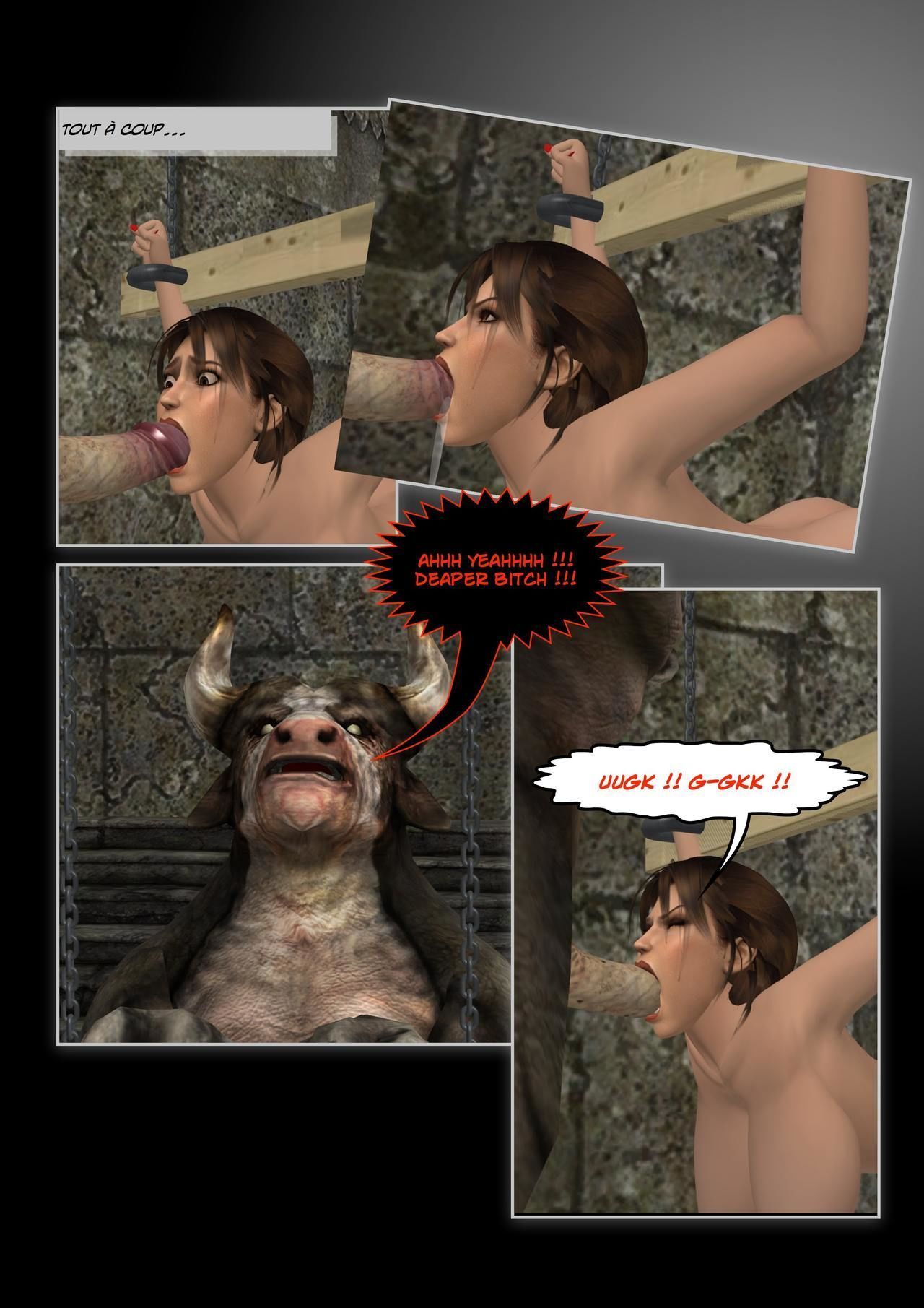Lara Croft vs il minotauro w.i.p. parte 2
