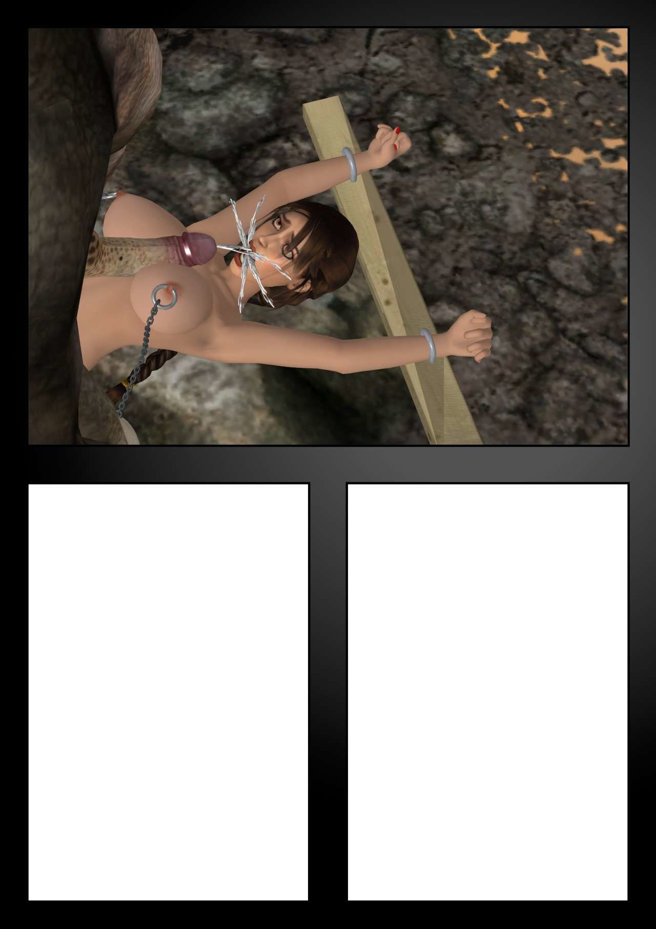 Lara Croft Vs The Minotaurus W.I.P. - part 2