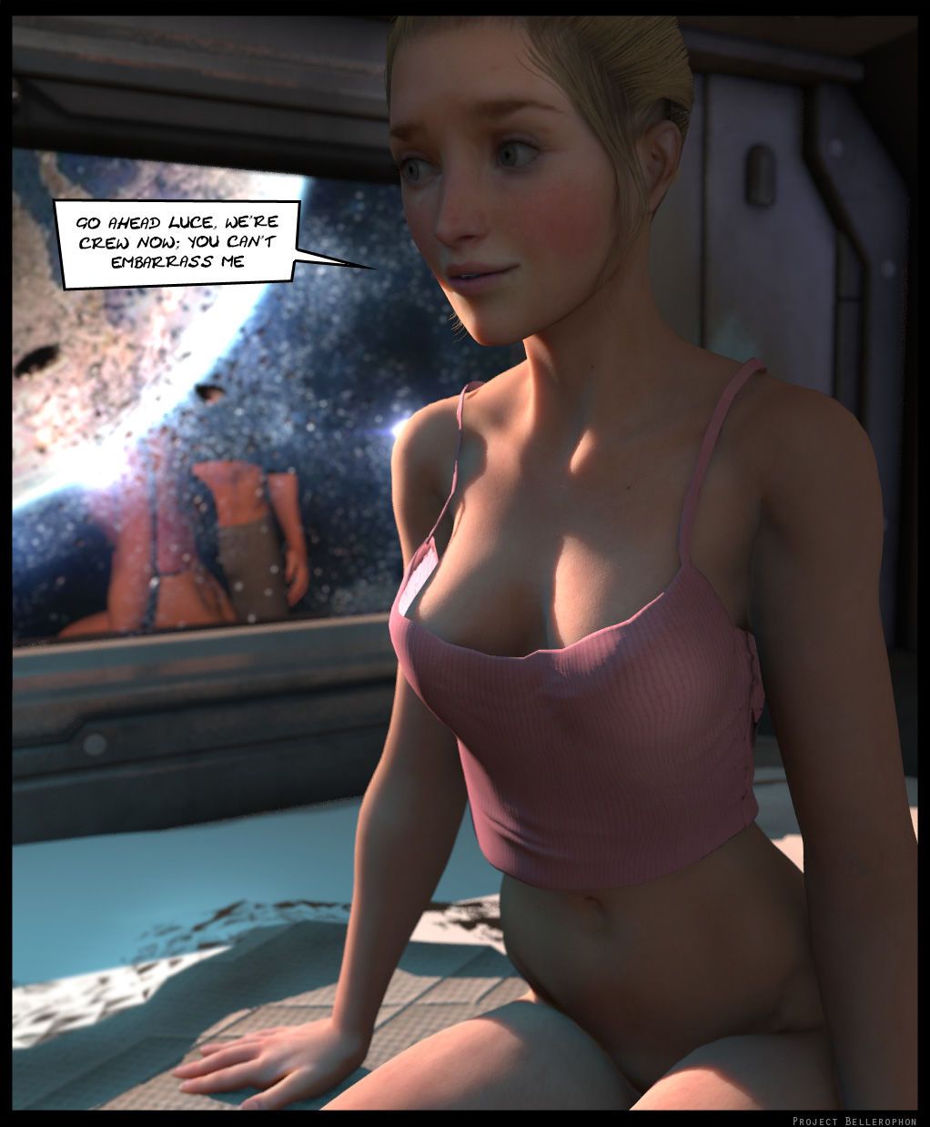 Project Bellerophon Comic 17: Space Tits Ding-Dong Rub-A-Dub