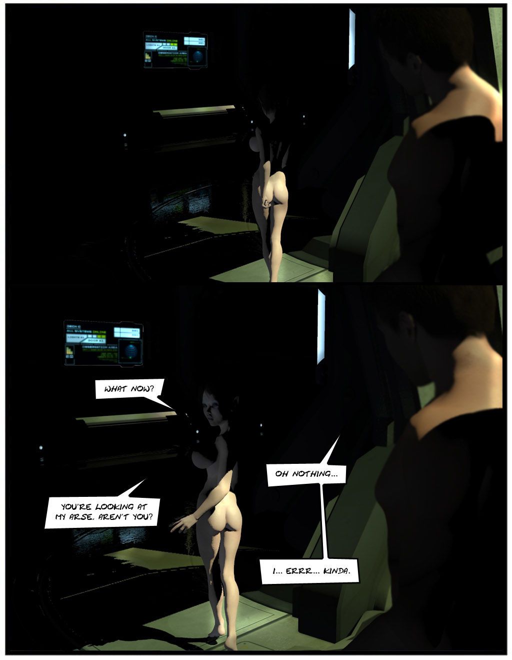 Project Nemesis Comic 8: Breakfast in Tacspace - part 2