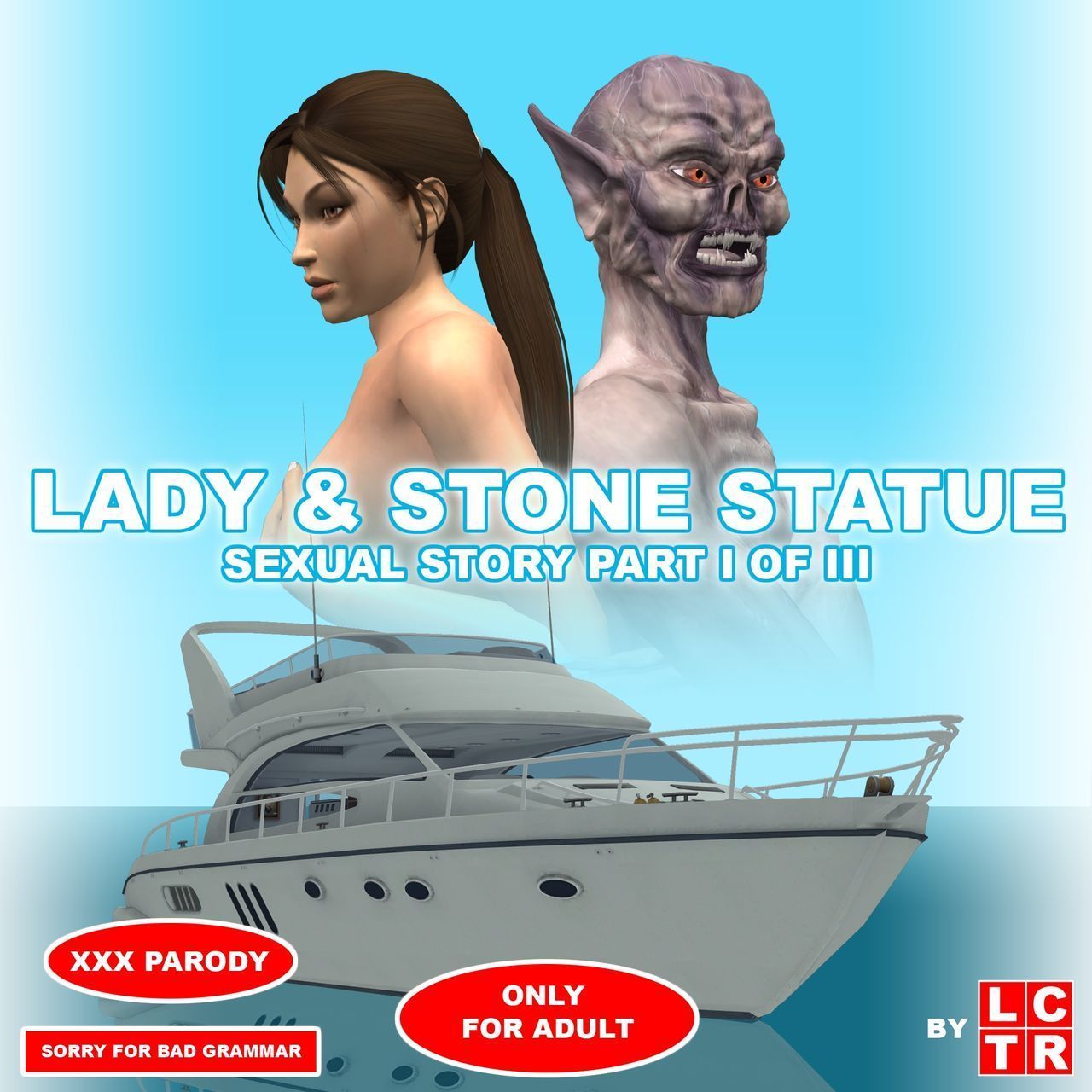 Lady & Stone Statue - Sexual Story Part I of III