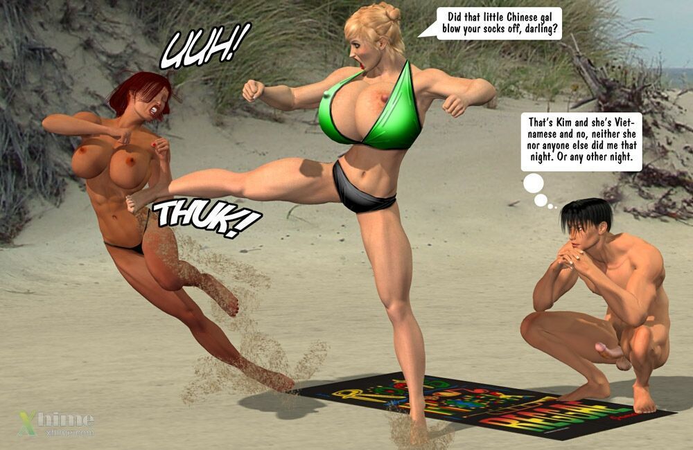[entropy] Megan & Denise briga no o Praia