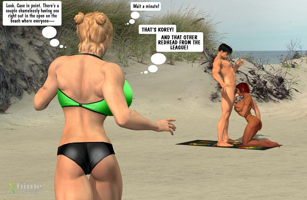 [Entropy] Megan & Denise-Catfight at the Beach