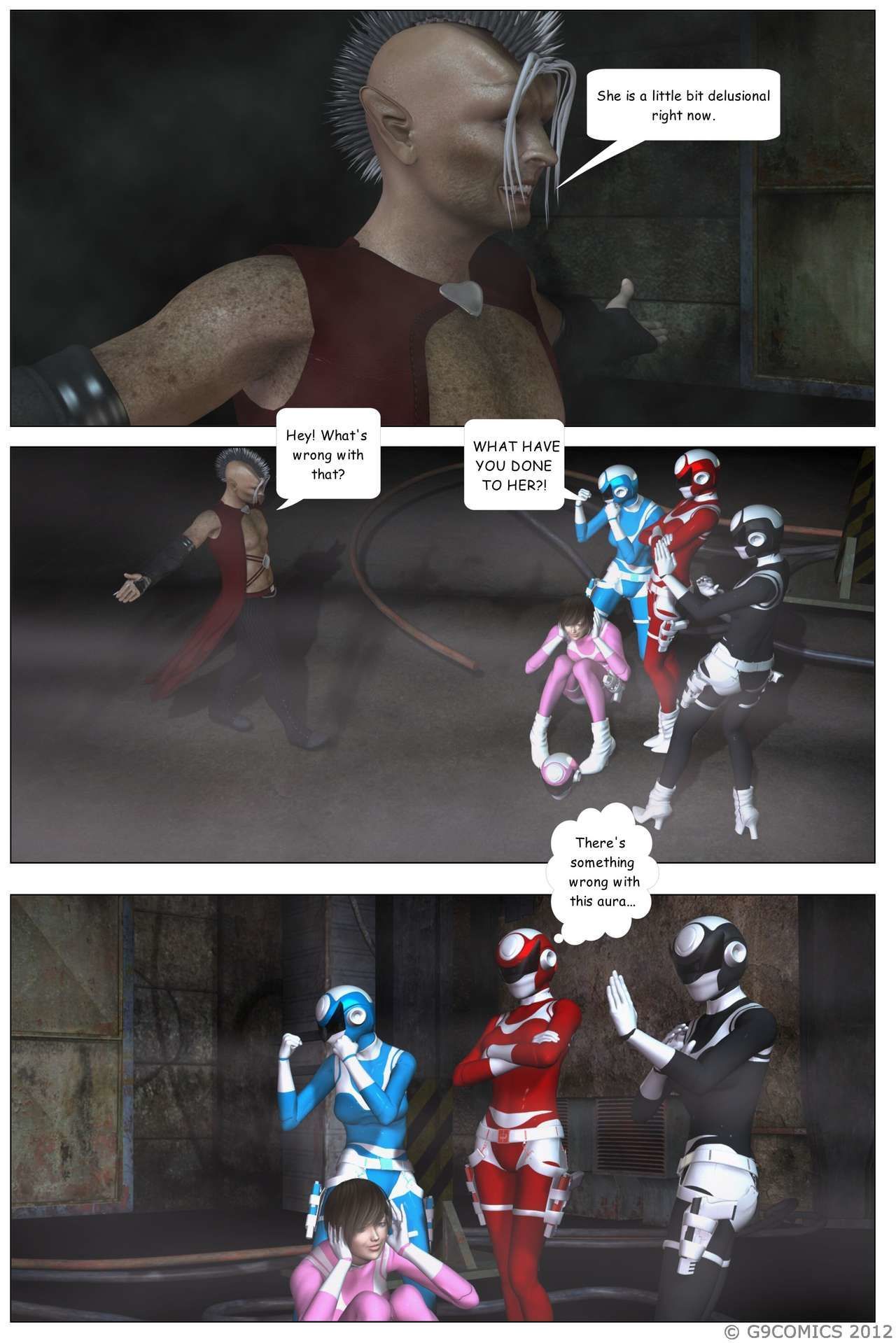 [g9comics (galford9)] Gaia Rangers (shadow Rangers 2): książki 4 część 4