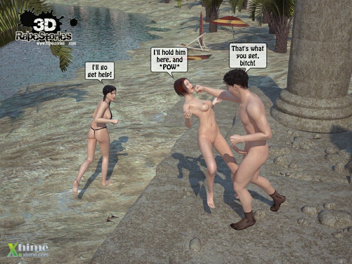 Adam Tecavüz kızlar at Plaj PART 2