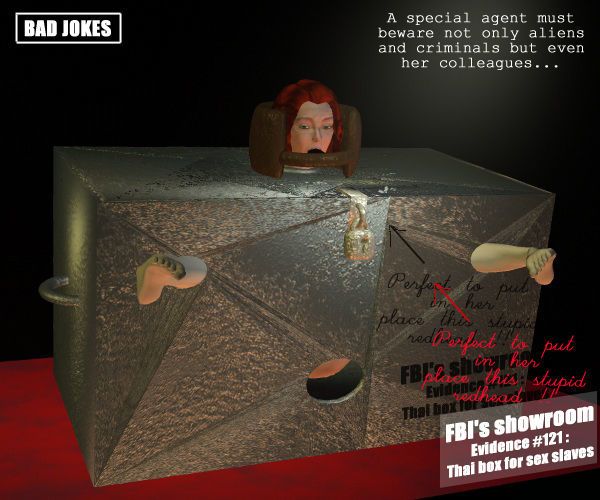 Agent Dana Scully in Bad Jokes at 3d Sex Pics