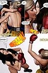 Foxy boxing Maria đấu với Victoria