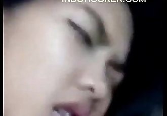 Teen closes eyes while being fucked - 2 min