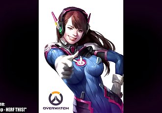 Overwatch D.Va Hentai Slideshow