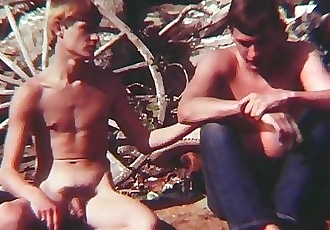 Vintage gay Artística escenas