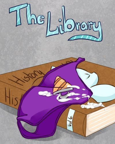 В библиотека (my мало pony: дружба это magic)