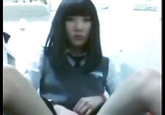 Selfie 199 cute asian girl masturbation - 1 min 5 sec