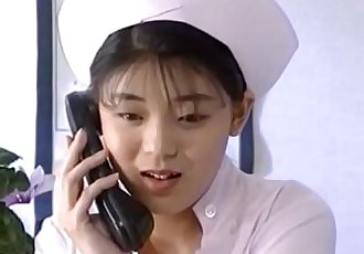 Eri Ueno nurse is fucked on hospital bed