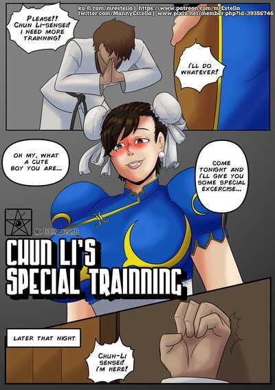 Mr. Estella Chun-Lis Special Training Street Fighter