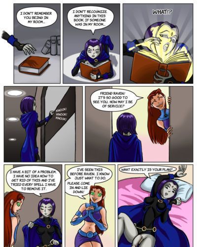 Donutwish Starfire and Raven (Teen Titans)
