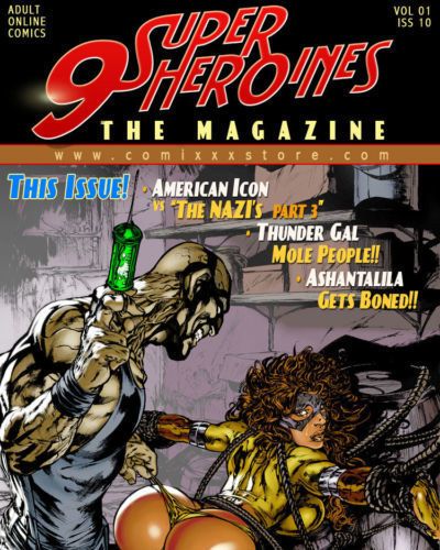 9 Superheroines - The Magazine #10