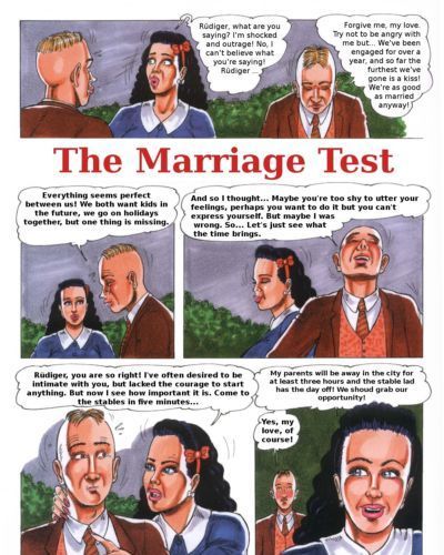 Kurt marasotti die Ehe Test aus sexotic :Comic: #11 {eng}