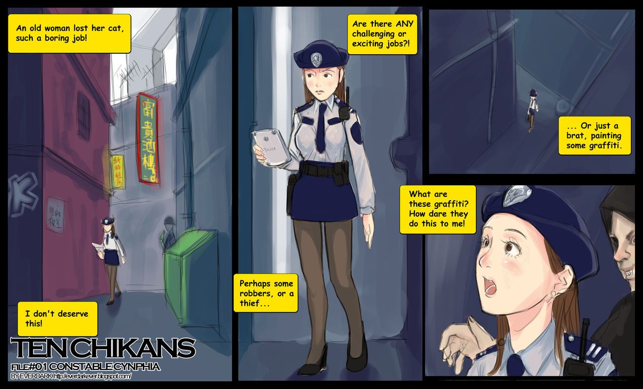 everdark tenchikans: file#01 警员 辛菲亚