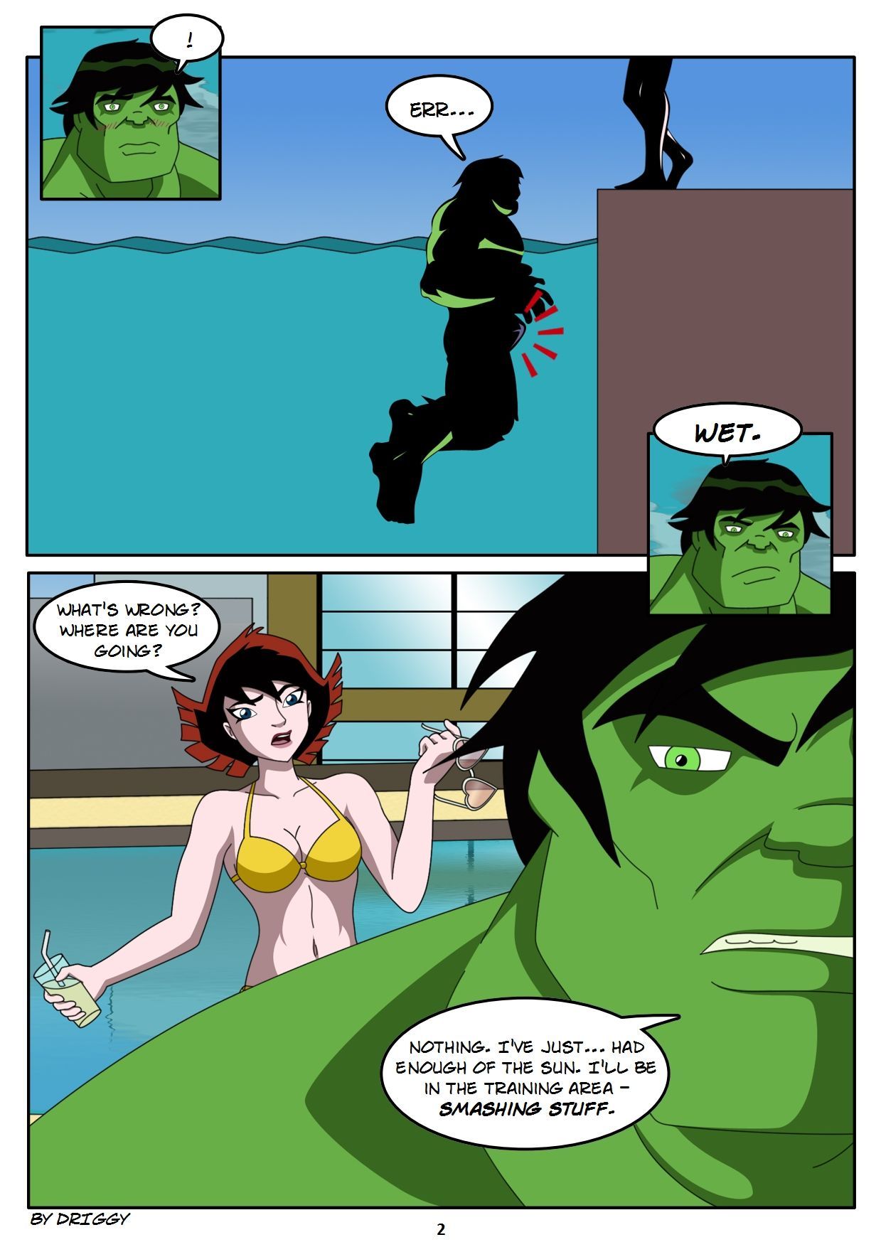 DriggyAvengers a comic by driggy. - Stress Release