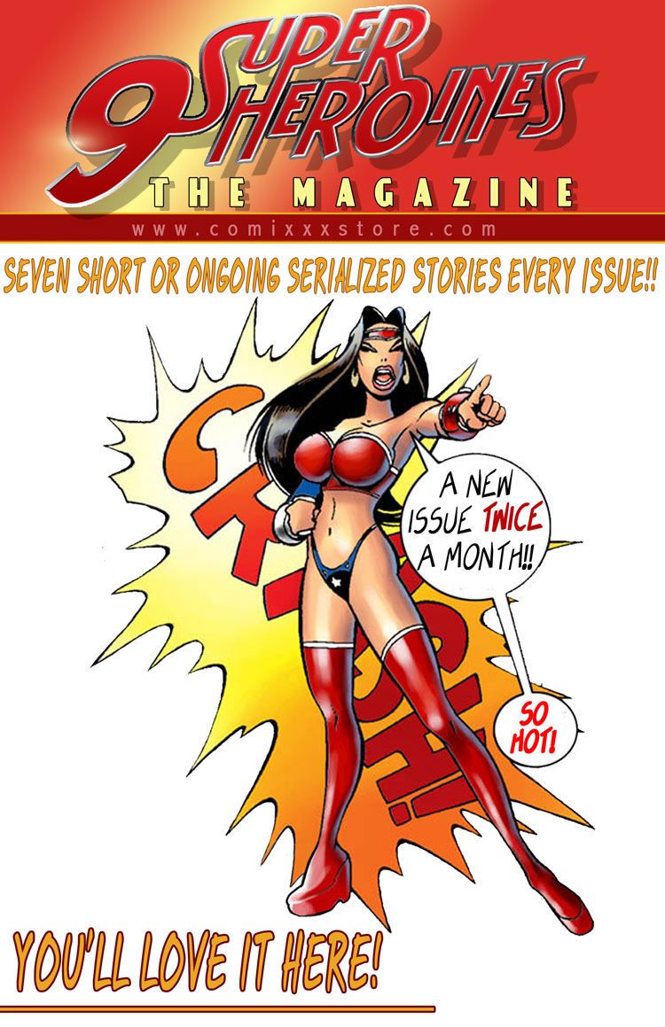 9 superheroines De magazine #11