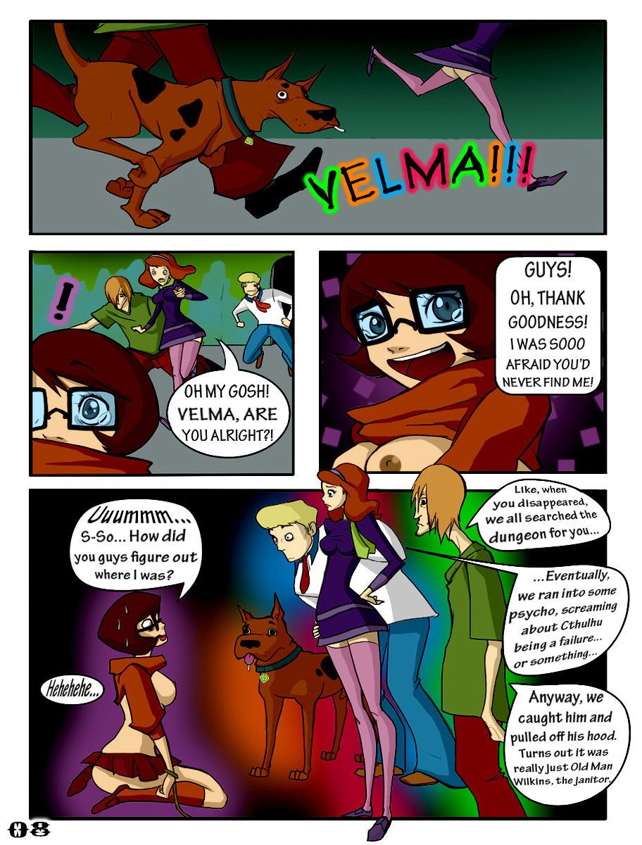 wrinki Velma dinkley Tentakel Comic (scooby doo) (color)