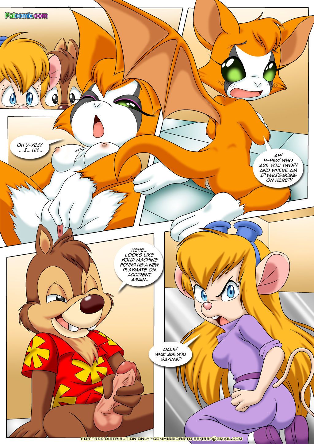 Palcomix Rescue Rodents 5 - Of Mice and Machines (The Rescue Rangers- Dust: An Elysian Tale)