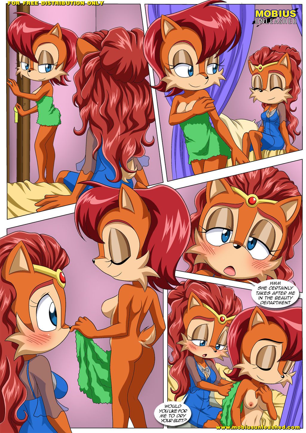 PalComix / Mobius Unleashed A Helping Hand (Sonic the Hedgehog)