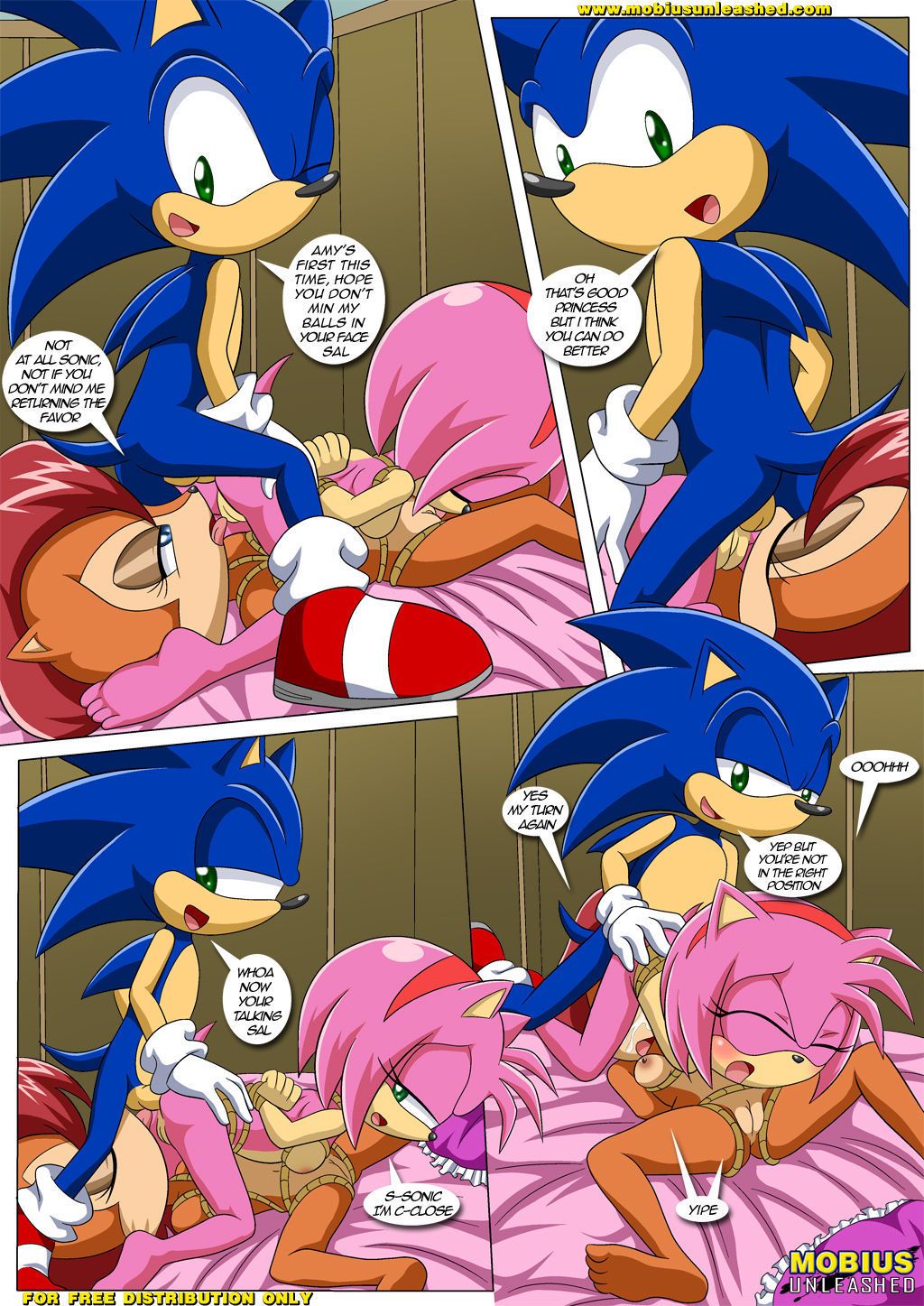 Palcomix (bbmbbf) The Heat of Passion (Sonic The Hedgehog) - part 2