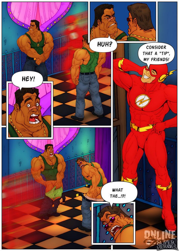 online supereroi flash in osceno casa (justice league) parte 2