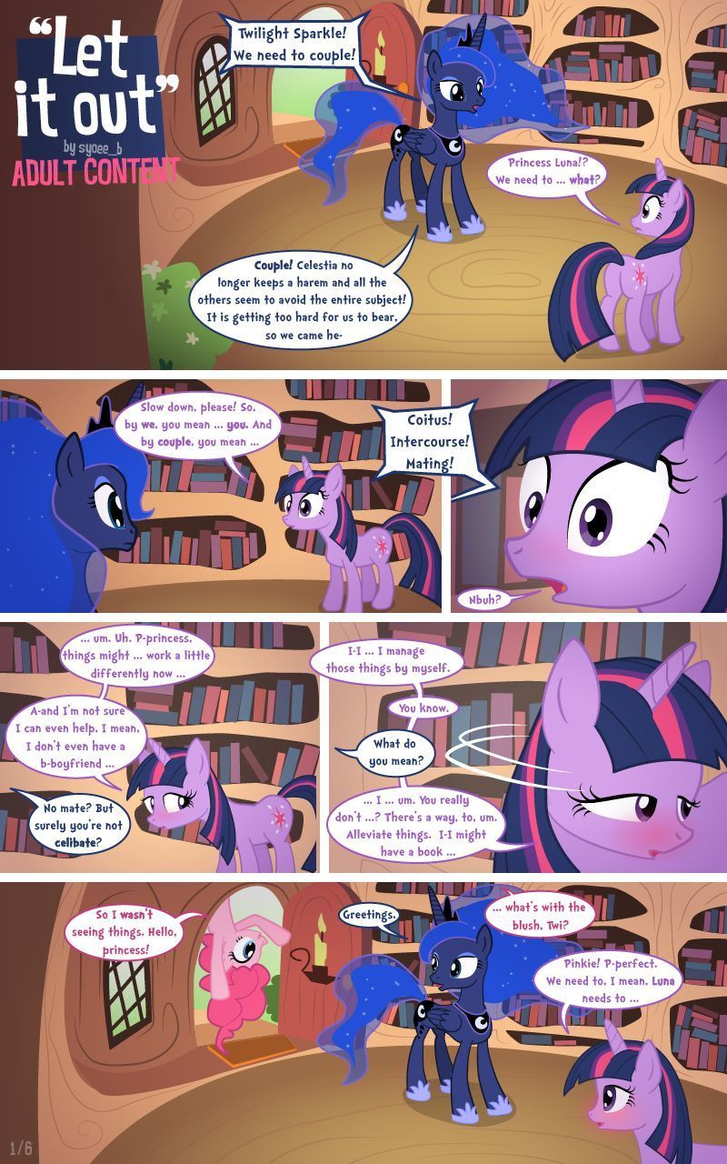 syoee_b Let It Out (My Little Pony: Friendship Is Magic)