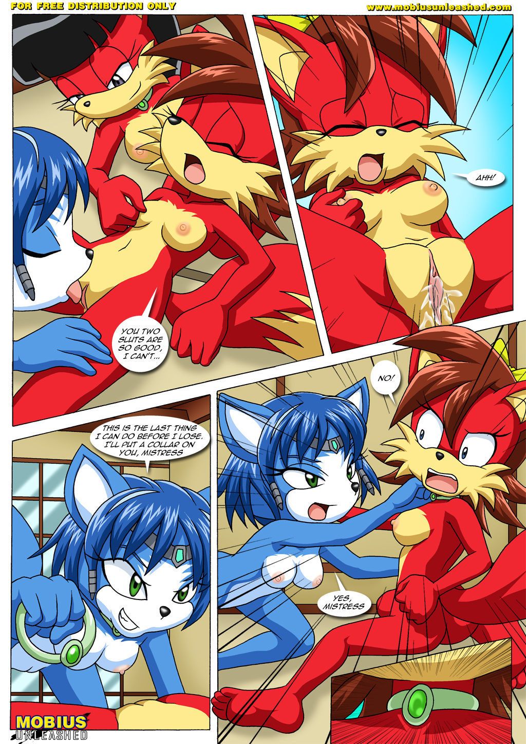 Palcomix FoXXXes (Sonic the Hedgehog- Star Fox)