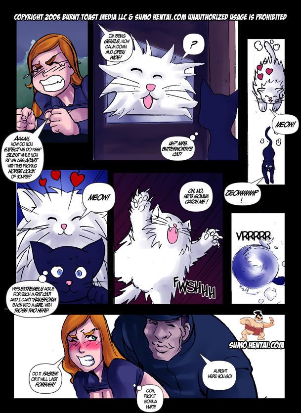 Sumo Hentai (Sidneymt) The Black Cat #1 - part 2