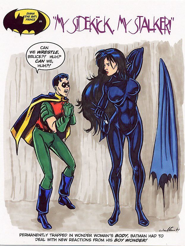 Tebra Artwork - Batman and Superman - part 6
