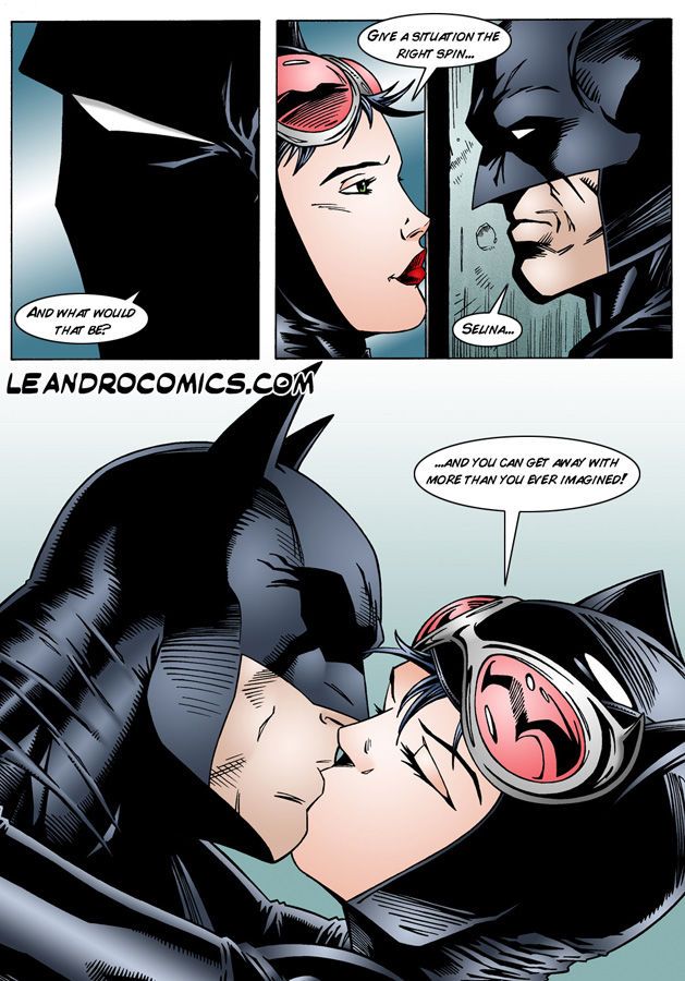 Леандро комиксы Бэтмен и женщина-кошка