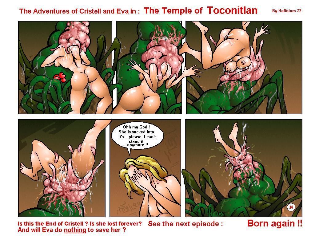 die Abenteuer der cristell und Eva in : die Tempel der Toconitlan unvollständig