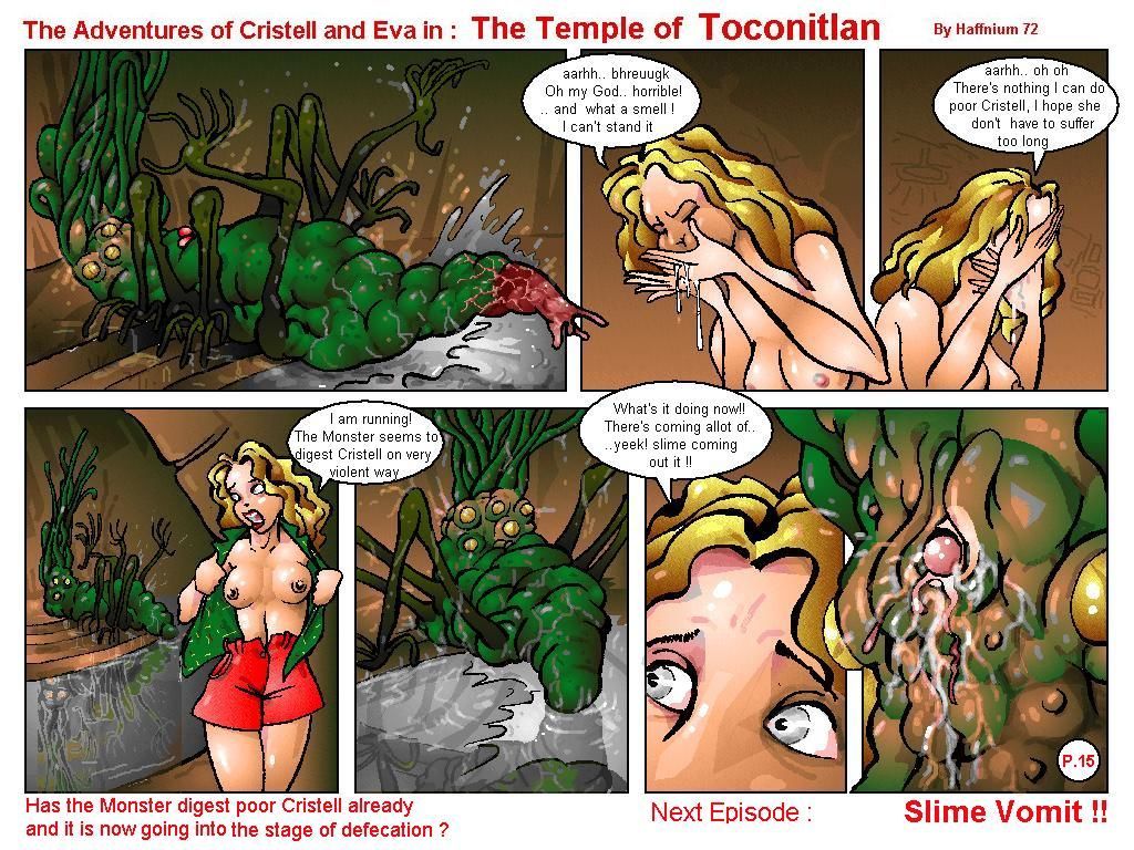 el aventuras de cristell y Eva en : el Templo de toconitlán incompleta