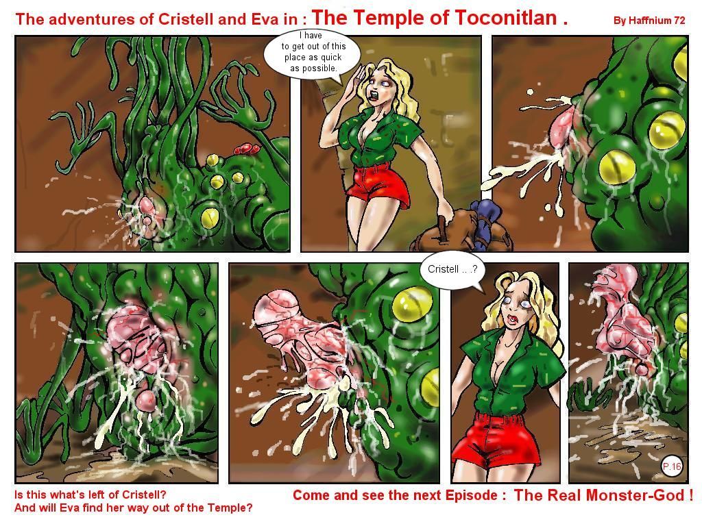 的 冒险 的 cristell 和 Eva 在 : 的 寺庙 的 托科尼特兰 不完整的