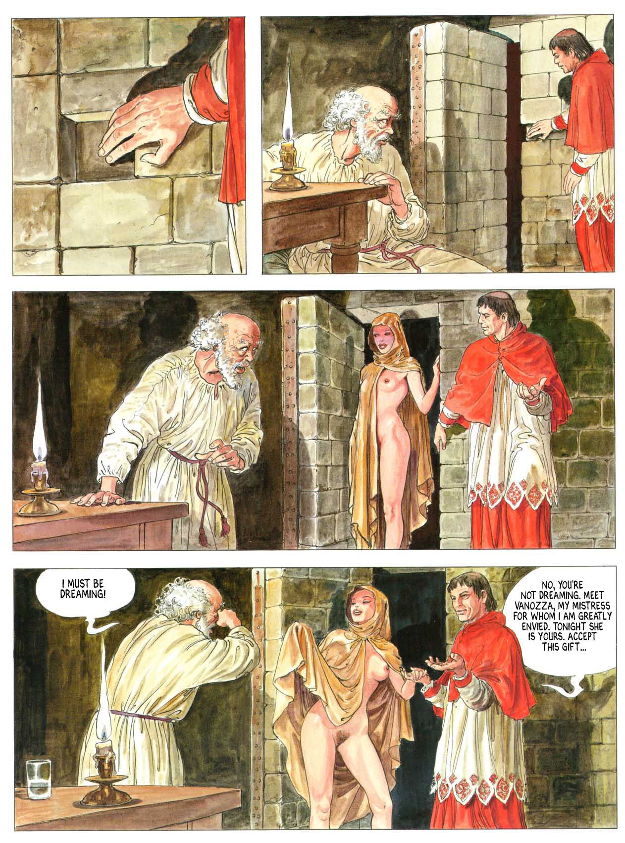Alejandro jodorowsky & milo manara borgia kan için bu Papa () PART 3