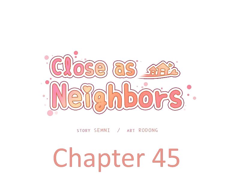 Close as Neighbors - part 4