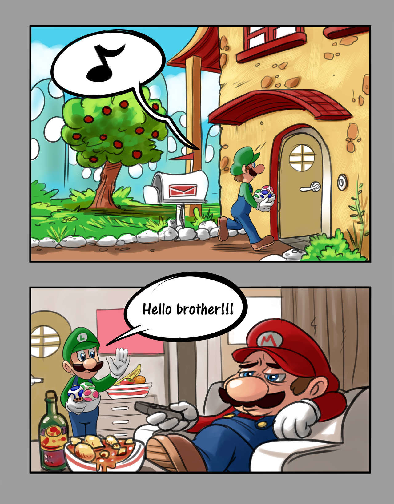 Супер Марио 50 оттенки из братаны