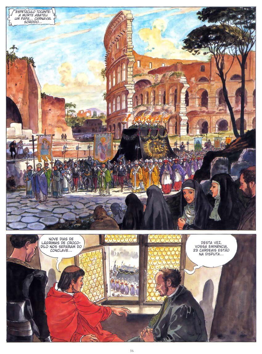 Borgia #1 - Blood for the Pope - part 2