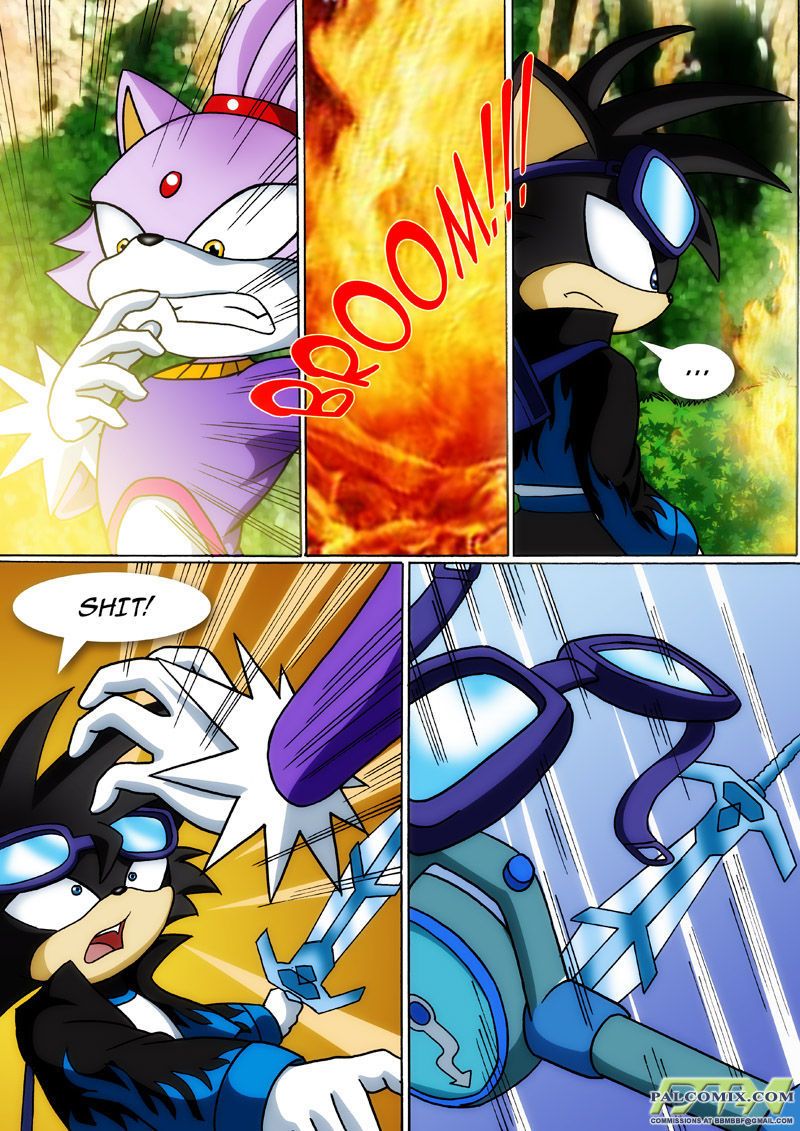 Palcomix Taking the Heat (Sonic the Hedgehog)