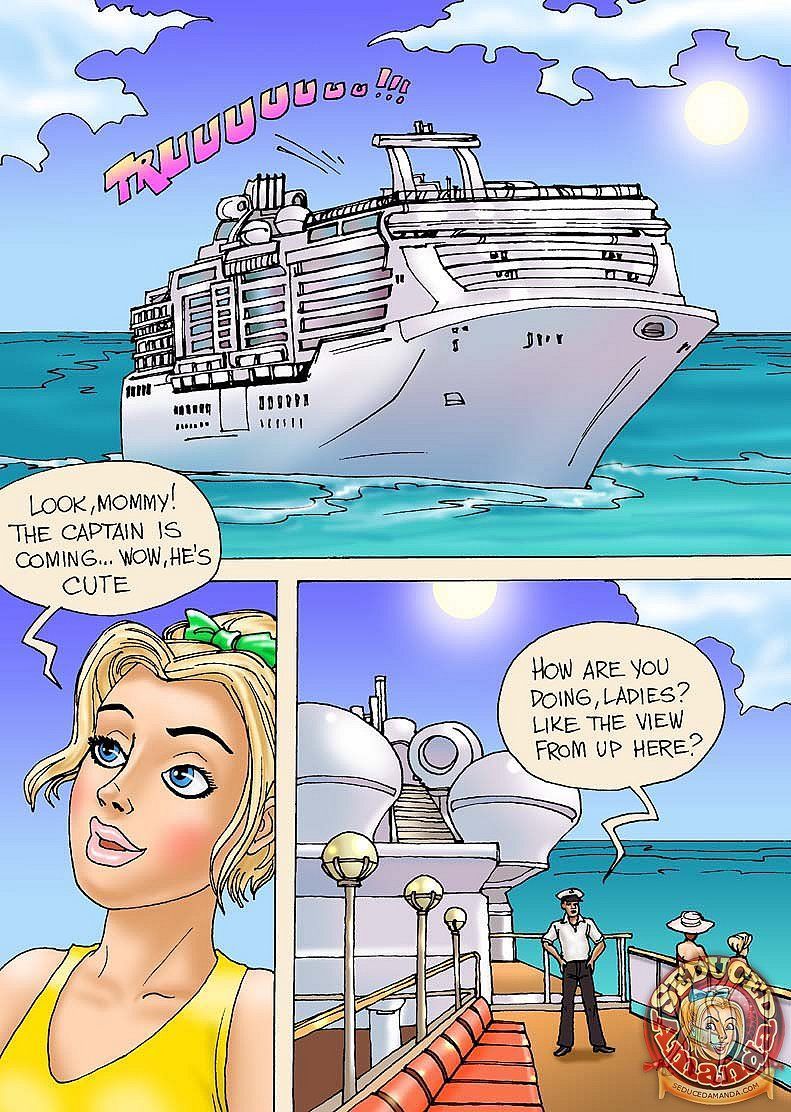 Amanda gidiş deli Üzerinde bir Cruise
