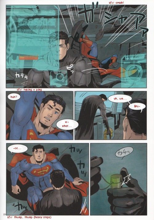 (c83) gesuidou megane (jiro) rouge Grand krypton! (batman, superman) PARTIE 2